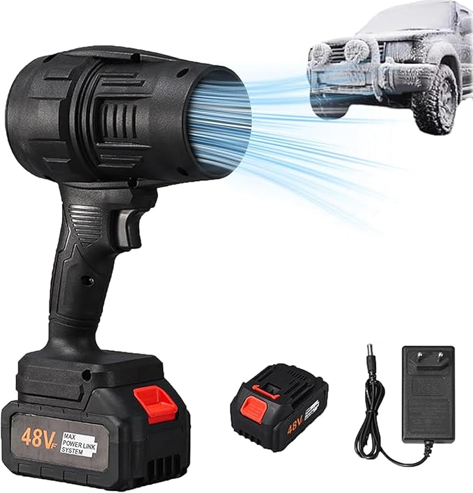 Blower Turbo Fan with 4000mah Large Battery