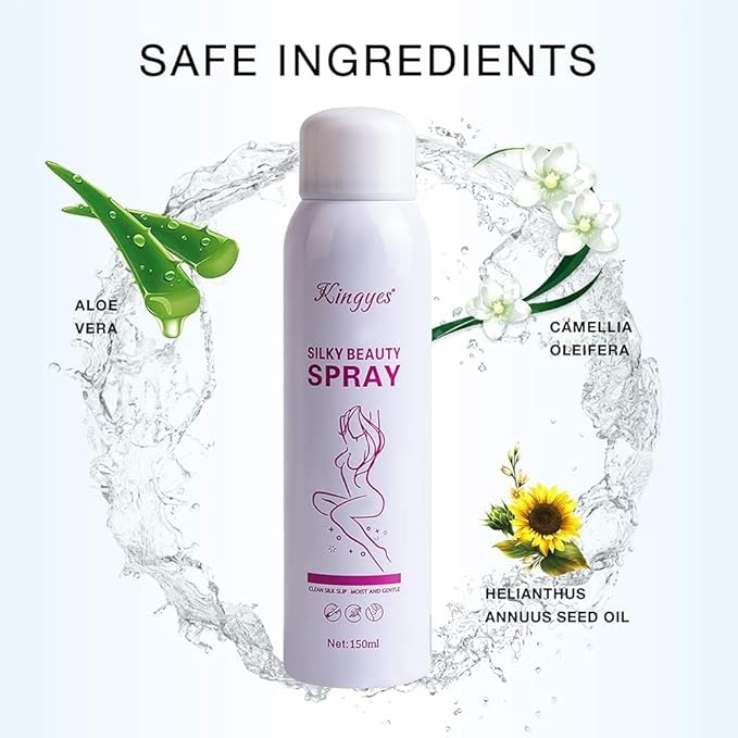 Silky beauty hair removal spray