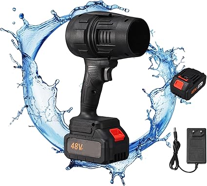 BIXMK Turbo Jet Blower, Cordless Turbo Super Power Air Duster.