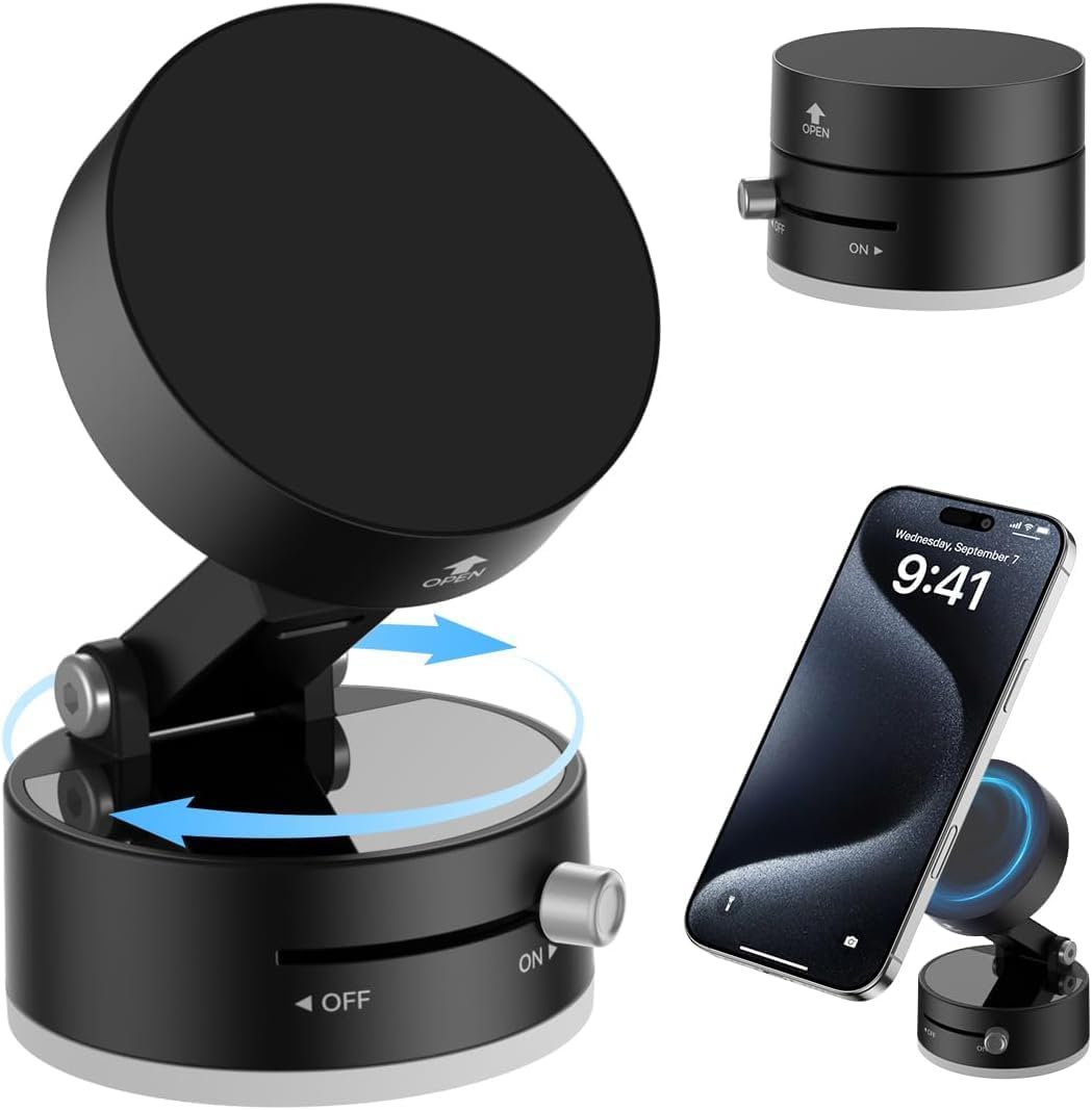 ™Strong Magnetic Rotation Height Adjustable Car Phone Holder
