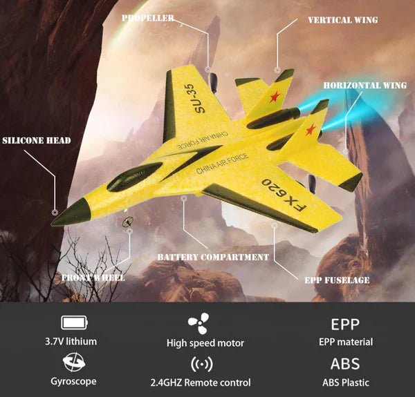 SU-27 RC Airplane,2.4GHz